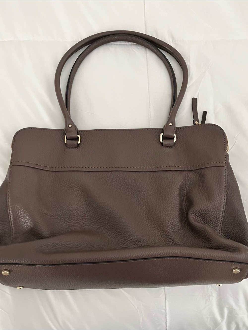 Kate Spade brown pebbled leather handbag - Picture 5 of 15